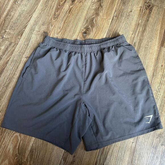 Gymshark Arrival 7’ Shorts Men XLarge Black Slim Fit Athletic Workout Training - Picture 2 of 7